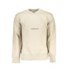 SWEAT-SHIRT SANS FERMETURE ÉCLAIR BEIGE CALVIN KLEIN POUR HOMMES