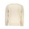 CALVIN KLEIN MEN'S BEIGE ZIPLESS SWEATSHIRT
