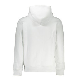SWEAT-SHIRT SANS FERMETURE ÉCLAIR BLANC CALVIN KLEIN POUR HOMMES