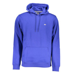 SWEAT-SHIRT SANS FERMETURE ÉCLAIR BLEU TOMMY HILFIGER POUR HOMMES