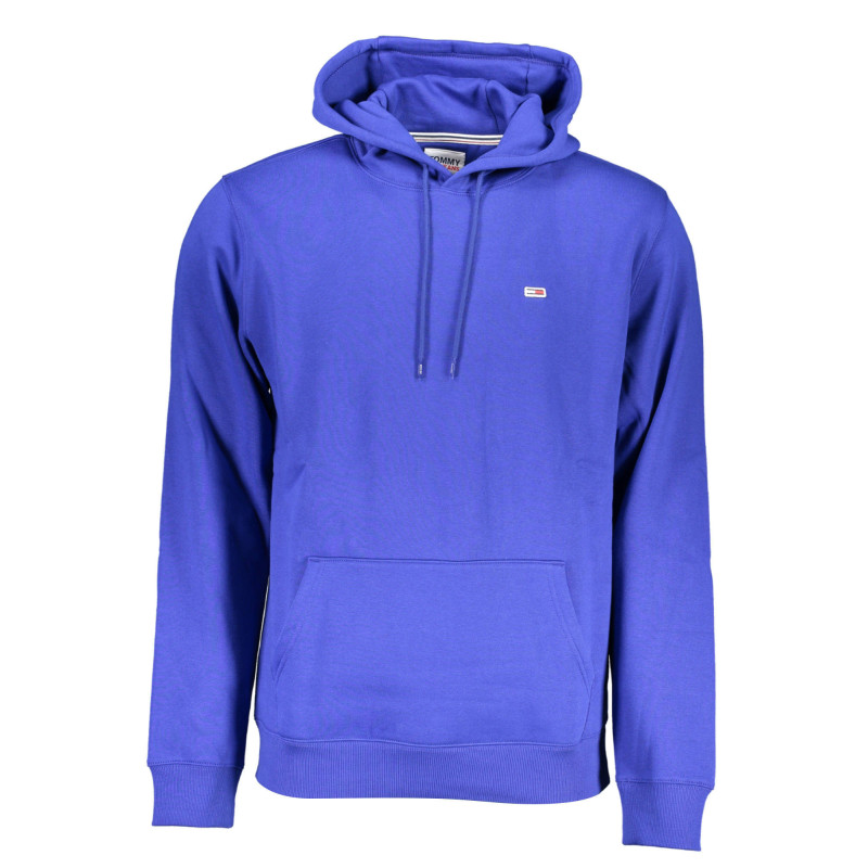 SWEAT-SHIRT SANS FERMETURE ÉCLAIR BLEU TOMMY HILFIGER POUR HOMMES