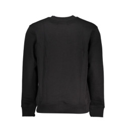 CALVIN KLEIN MEN'S BLACK ZIPLESS SWEATSHIRT