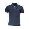 LA MARTINA MEN'S SHORT SLEEVED POLO SHIRT BLUE
