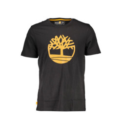 TIMBERLAND MEN'S SHORT SLEEVE T-SHIRT BLACK