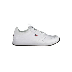 TOMMY HILFIGER MEN'S WHITE SPORTS SHOES