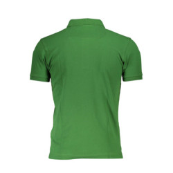 LA MARTINA MEN'S GREEN SHORT SLEEVED POLO SHIRT