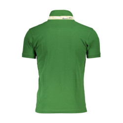 LA MARTINA MEN'S GREEN SHORT SLEEVED POLO SHIRT