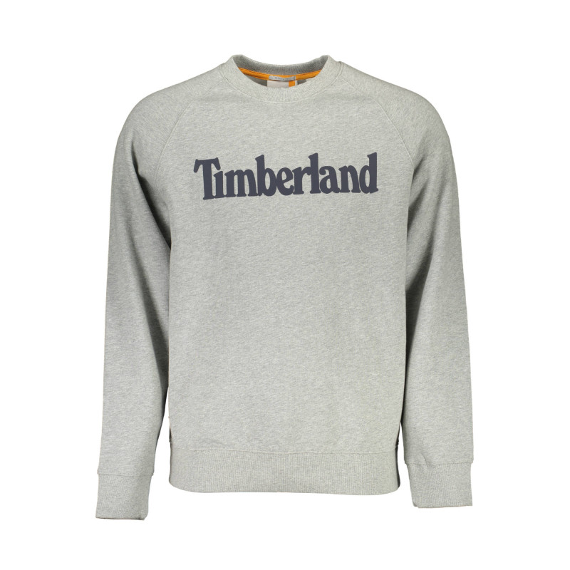 TIMBERLAND MEN'S GRAY ZIPLESS SWEATSHIRT