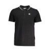 FILA MEN'S BLACK SHORT SLEEVED POLO SHIRT