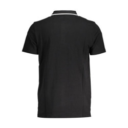 FILA POLO NOIR MANCHES COURTES HOMME