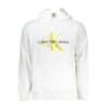 SWEAT-SHIRT SANS FERMETURE ÉCLAIR BLANC CALVIN KLEIN POUR HOMMES