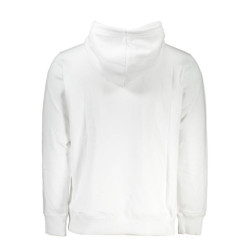 SWEAT-SHIRT SANS FERMETURE ÉCLAIR BLANC CALVIN KLEIN POUR HOMMES