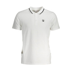 FILA POLO BLANC MANCHES COURTES HOMME