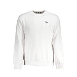 FILA SWEAT-SHIRT SANS FERMETURE ÉCLAIR BLANC POUR HOMMES