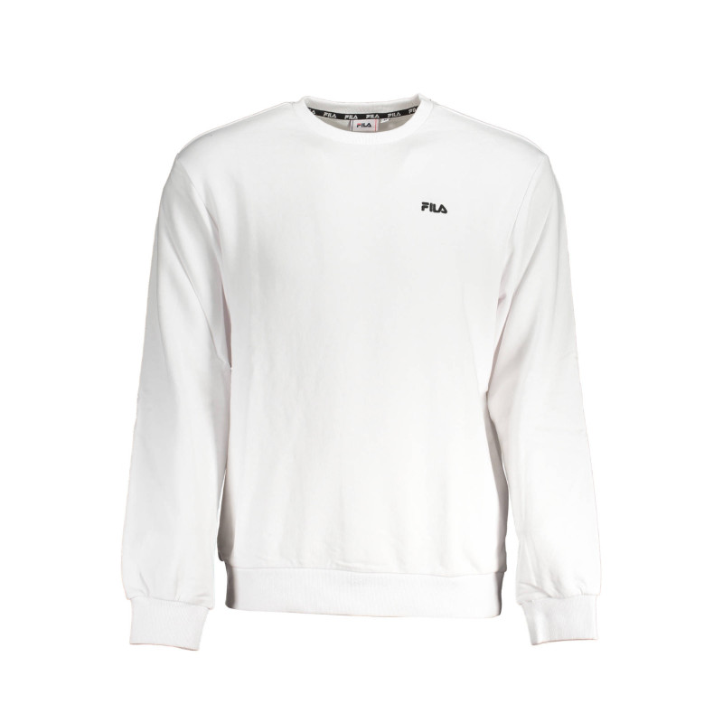FILA MEN'S WHITE ZIPLESS SWEATSHIRT