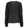 PATRIZIA PEPE WOMEN'S BLACK SWEATER