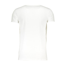 CAVALLI CLASS MEN'S SHORT SLEEVED T-SHIRT WHITE