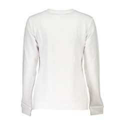 SWEAT-SHIRT FEMME CAVALLI CLASS BLANC SANS ZIP