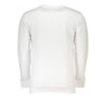 CAVALLI CLASS MEN'S WHITE ZIPLESS SWEATSHIRT