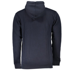 CAVALLI CLASS MEN'S BLUE ZIPLESS SWEATSHIRT