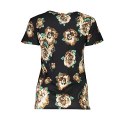 CAVALLI CLASS WOMEN'S SHORT SLEEVE T-SHIRT BLACK