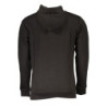 CAVALLI CLASS MEN'S BLACK ZIP-OUT SWEATSHIRT