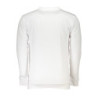 CAVALLI CLASS MEN'S WHITE ZIPLESS SWEATSHIRT