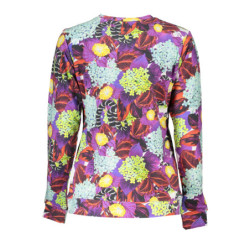 SWEAT-SHIRT FEMME CAVALLI CLASS SANS ZIP VIOLET
