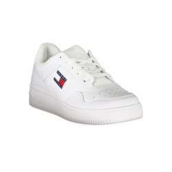TOMMY HILFIGER MEN'S WHITE SPORTS SHOES