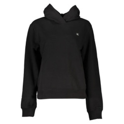 CALVIN KLEIN WOMEN'S ZIPLESS SWEATSHIRT BLACK