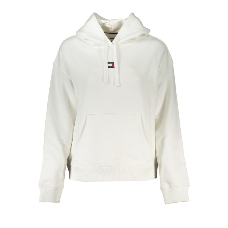 TOMMY HILFIGER WOMEN'S ZIPLESS SWEATSHIRT WHITE