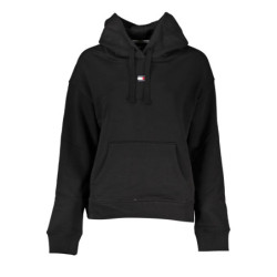SWEAT-SHIRT SANS FERMETURE ÉCLAIR POUR FEMME TOMMY HILFIGER NOIR