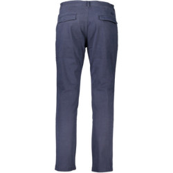 LA MARTINA BLUE MEN'S TROUSERS