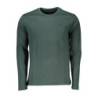 LA MARTINA GREEN MEN'S LONG SLEEVE T-SHIRT