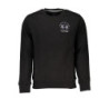 LA MARTINA BLACK MEN'S ZIPLESS SWEATSHIRT