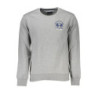 LA MARTINA MEN'S GRAY ZIPLESS SWEATSHIRT