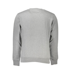 LA MARTINA MEN'S GRAY ZIPLESS SWEATSHIRT