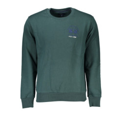 LA MARTINA GREEN MEN'S ZIPLESS SWEATSHIRT