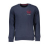 LA MARTINA MEN'S BLUE ZIPLESS SWEATSHIRT