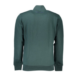 LA MARTINA MEN'S GREEN ZIP SWEATSHIRT