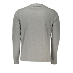 LA MARTINA MEN'S LONG SLEEVE T-SHIRT GRAY