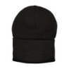 LA MARTINA BLACK MEN'S BEANIE