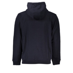 TOMMY HILFIGER MEN'S BLUE ZIP SWEATSHIRT