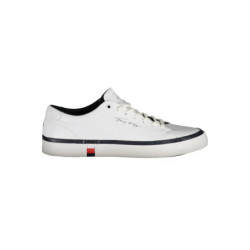 TOMMY HILFIGER MEN'S WHITE SPORTS SHOES