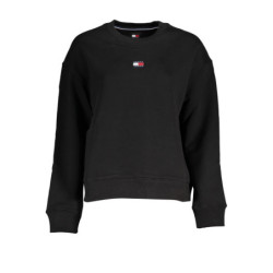 SWEAT-SHIRT SANS FERMETURE ÉCLAIR NOIR TOMMY HILFIGER POUR HOMMES