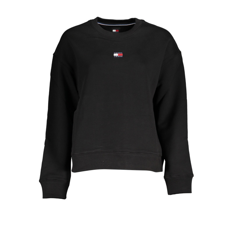 SWEAT-SHIRT SANS FERMETURE ÉCLAIR NOIR TOMMY HILFIGER POUR HOMMES