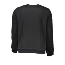 CALVIN KLEIN MEN'S BLACK ZIPLESS SWEATSHIRT