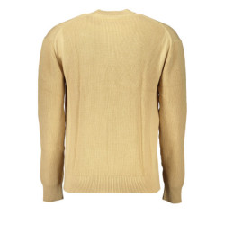 PULL BEIGE POUR HOMMES CALVIN KLEIN