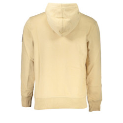 SWEAT-SHIRT SANS FERMETURE ÉCLAIR BEIGE CALVIN KLEIN POUR HOMMES
