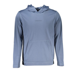 CALVIN KLEIN MEN'S BLUE ZIPLESS SWEATSHIRT